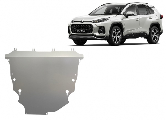 Cache sous moteur et de la boîte de vitesse Suzuki Across - Aluminium  