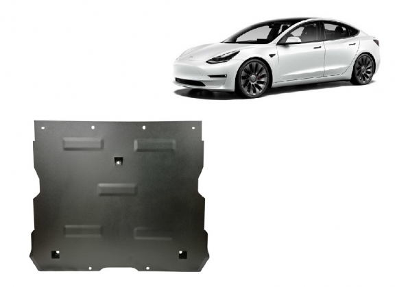 Cacher sous moteur avant pour Tesla Model 3 AWD
