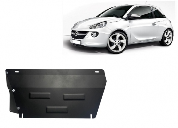 Cache sous moteur et de la boîte de vitesse Opel Adam
