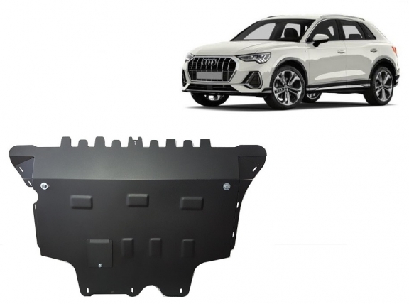 Cache sous moteur et de la boîte de vitesse Audi Q3
