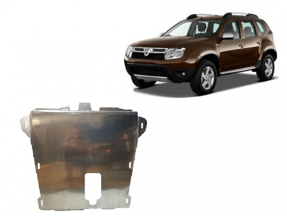 Cache sous moteur et de la boîte de vitesse en aluminium Dacia Duster 