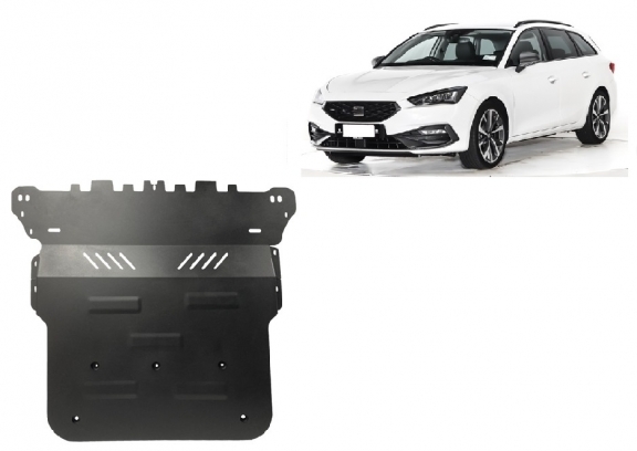 Cache sous moteur et de la boîte de vitesse Seat Leon Mk4