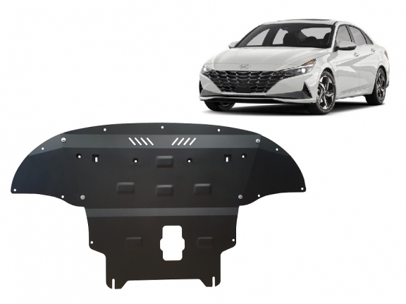 Cache sous moteur et de la boîte de vitesse  Hyundai Elantra