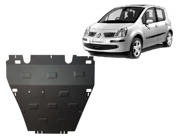 Cache sous moteur et de la boîte de vitesse Renault  Modus