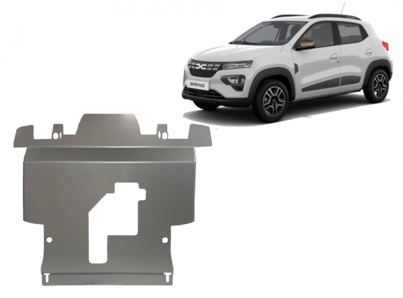 Cache sous moteur et de la boîte de vitesse Dacia Spring Extreme Aluminium