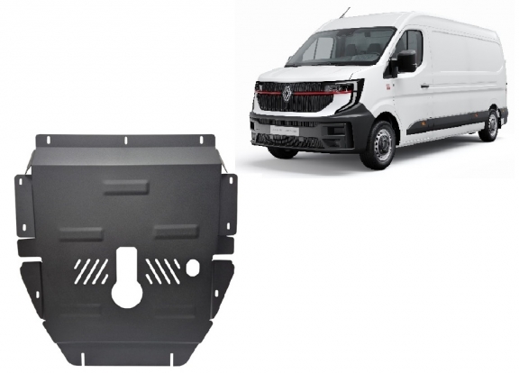 Cache sous moteur et de la boîte de vitesse Renault Master