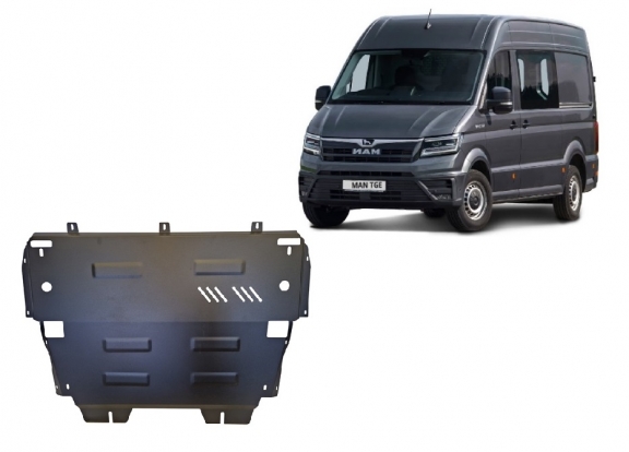 Cache sous moteur et de la boîte de vitesse MAN Tge