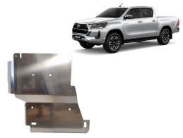 Cache de protection du différentiel Toyota Hilux Invincible - Aluminium