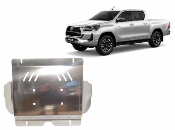 Cache Sous Moteur Toyota Hilux Invincible - Aluminium
