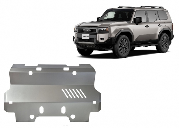 Cache de protection de radiateur Toyota Land Cruiser 250 - Aluminium