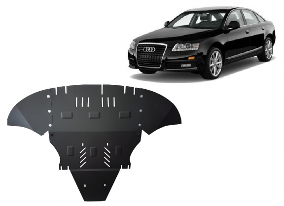 Cache sous moteur et de la boîte de vitesse Audi A6 avec laterale