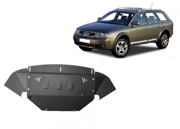 Cache sous moteur et de la radiateur Audi Allroad A6