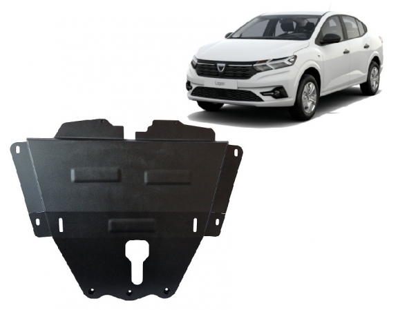 Cache sous moteur et de la boîte de vitesse Dacia Logan