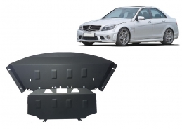 Cache sous moteur et de la radiateur Mercedes C-Class W204