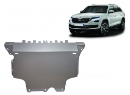Cache sous moteur et de la boîte de vitesse en aluminium Skoda Kodiaq