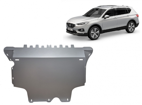 Cache sous moteur et de la boîte de vitesse en aluminium Seat Tarraco 