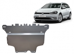 Cache sous moteur et de la boîte de vitesse en aluminium VW Golf 7