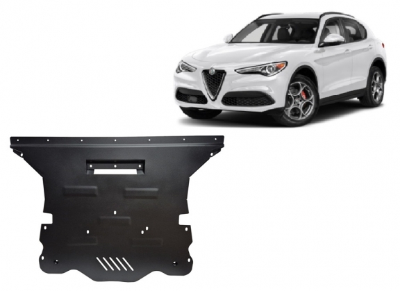 Cache sous moteur et de la boîte de vitesse Alfa Romeo Stelvio