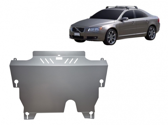 Cache sous moteur et de la boîte de vitesse en aluminium Volvo S80