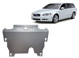 Cache sous moteur et de la boîte de vitesse en aluminium Volvo V70
