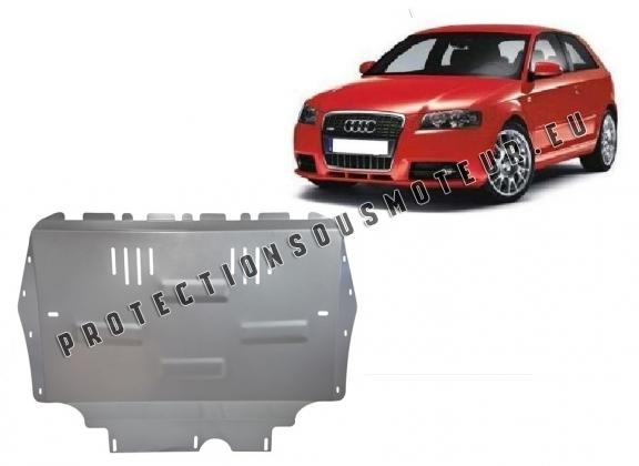 Cache sous moteur et de la boîte de vitesse en aluminium Audi A3