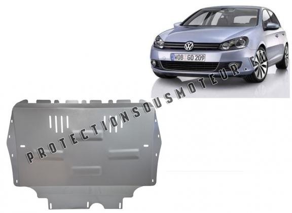 Cache sous moteur et de la boîte de vitesse en aluminium VW Golf 6