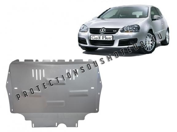 Cache sous moteur et de la boîte de vitesse en aluminium VW Golf Plus