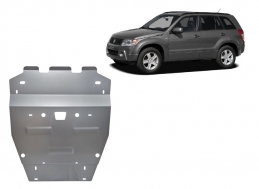 Cache sous moteur et de la radiateur en aluminium Grand Vitara 2