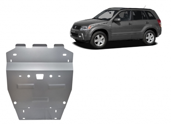 Cache sous moteur et de la radiateur en aluminium Grand Vitara 2