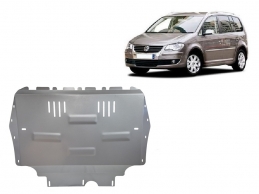 Cache sous moteur et de la boîte de vitesse en aluminium Volkswagen Touran
