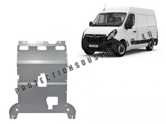 Cache sous moteur et de la boîte de vitesse en aluminium Opel Movano C 