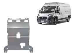 Cache sous moteur et de la boîte de vitesse en aluminium Fiat Ducato