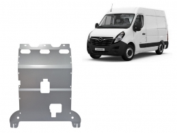 Cache sous moteur et de la boîte de vitesse en aluminium Opel Movano C 