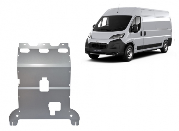 Cache sous moteur et de la boîte de vitesse en aluminium Toyota Proace Max