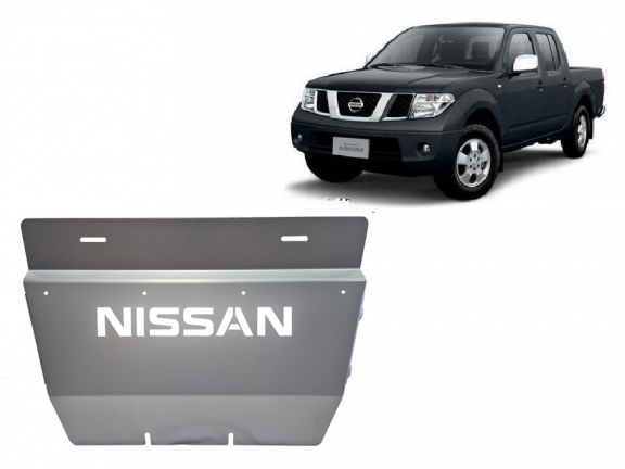 Cache de protection de radiateur en aluminium Nissan Navara D40