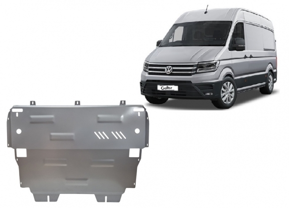 Cache sous moteur et de la boîte de vitesse en aluminium Vw Crafter