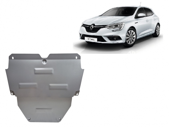 Cache sous moteur et de la boîte de vitesse en aluminium Renault Megane IV