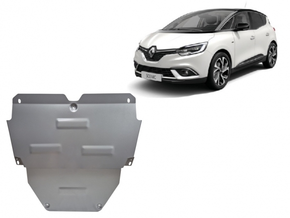 Cache sous moteur et de la boîte de vitesse en aluminium Renault Scenic IV
