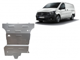 Cache sous moteur et de la boîte de vitesse Mercedes Vito W447