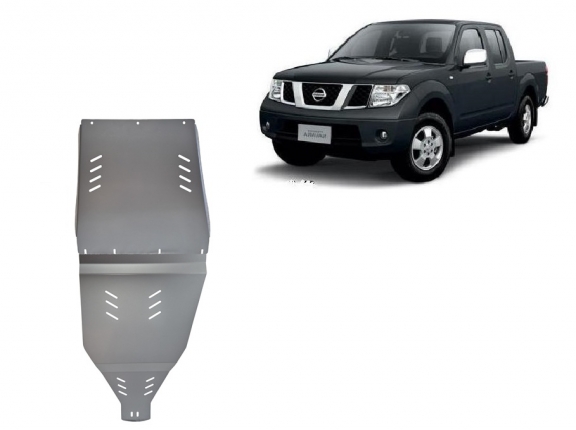 Cache de protection aluminium de la boîte de vitesse Nissan Navara