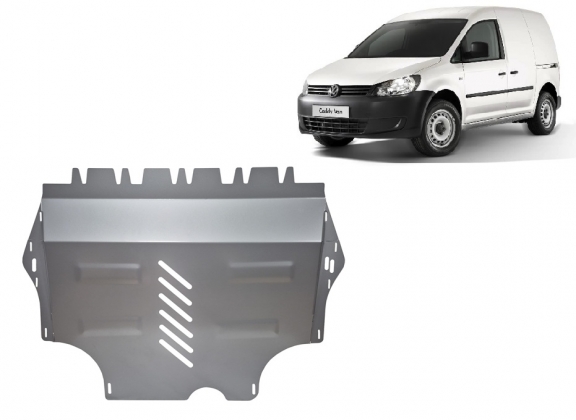 Cache sous moteur et de la boîte de vitesse en aluminium VW Caddy 