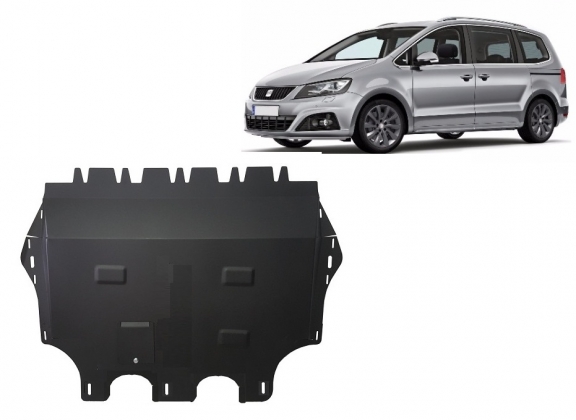 Cache sous moteur et de la boîte de vitesse Seat Alhambra - Webasto