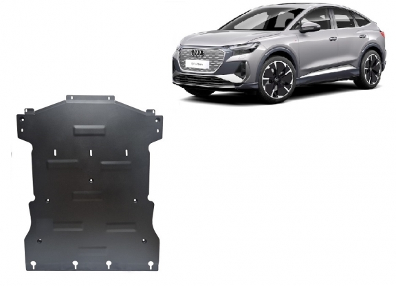 Cache sous moteur et de la radiateur Audi Q4 e-tron