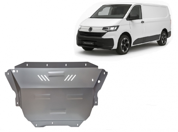 Cache sous moteur et de la boîte de vitesse en aluminium Volkswagen Transporter T7 Van