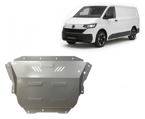 Acier galvanisé cache sous moteur et de la boîte de vitesse Volkswagen Transporter T7