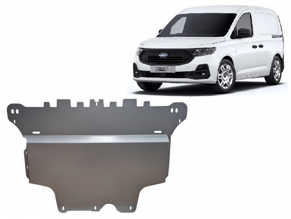 Cache sous moteur et de la boîte de vitesse Ford Transit Connect - Aluminium
