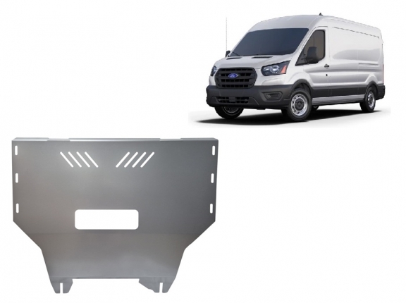 Cache sous moteur et de la boîte de vitesse Ford Transit 4x4 - Aluminium