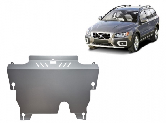 Cache sous moteur et de la boîte de vitesse en aluminium Volvo XC70
