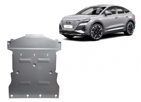 Cache sous moteur et de la boîte de vitesse en aluminium Audi Q 4 e-tron