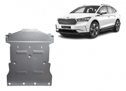 Cache sous moteur et de la boîte de vitesse en aluminium Skoda Enyaq